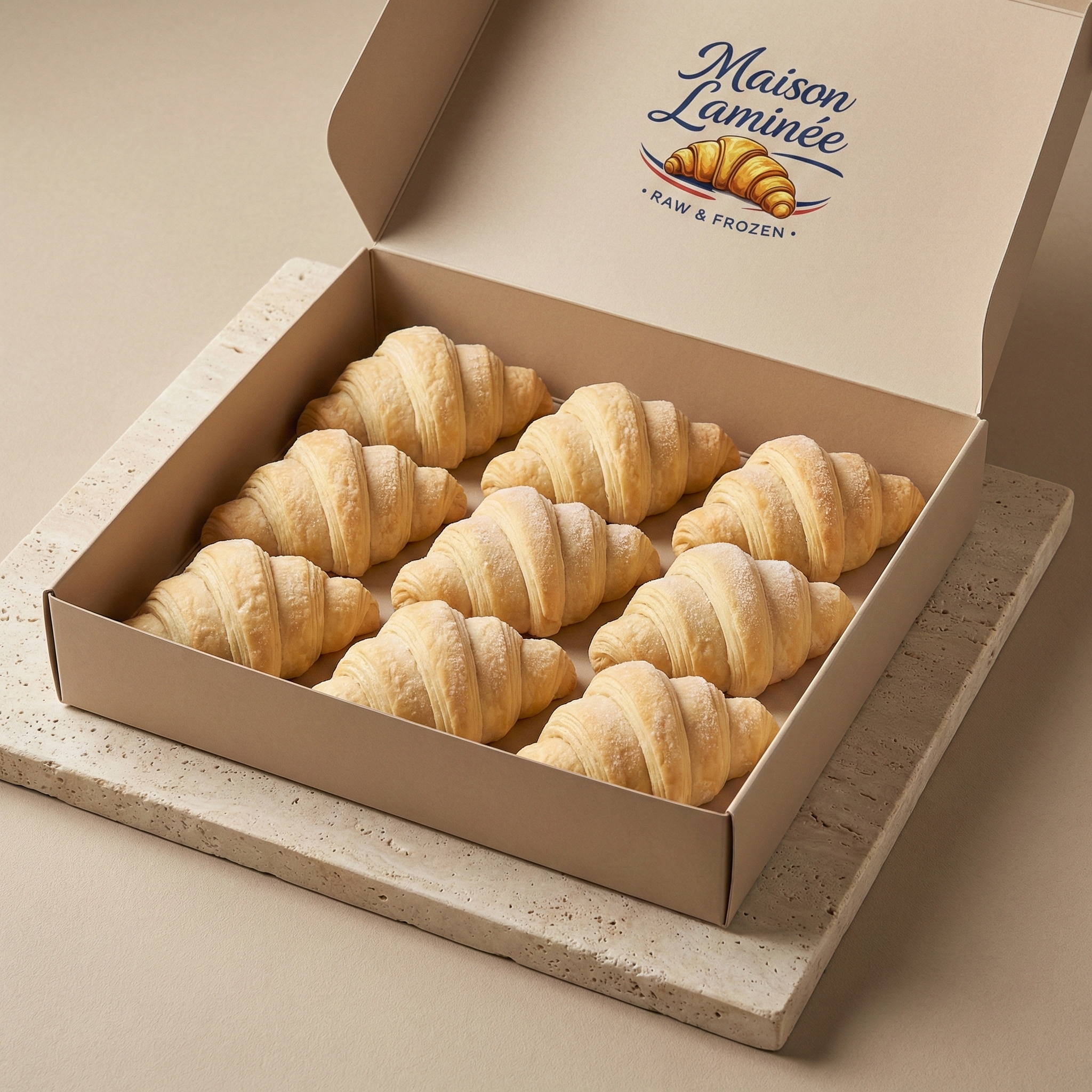 9 Butter Croissants